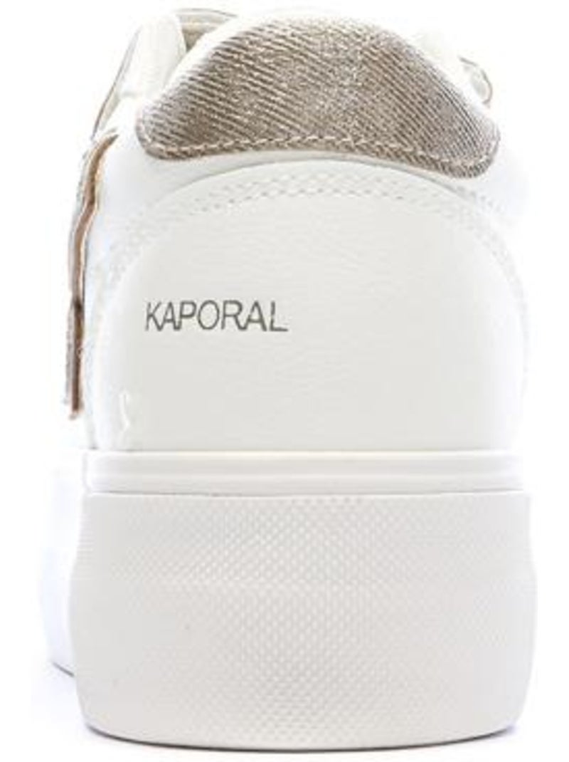 Zapatillas plataforma mujer kaporal Blanco - Kiabi