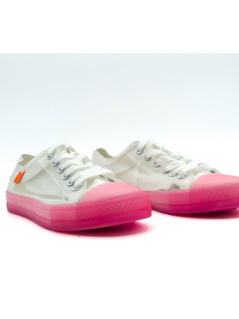 Zapatillas poco transparentes Kebello Rosa - Kiabi