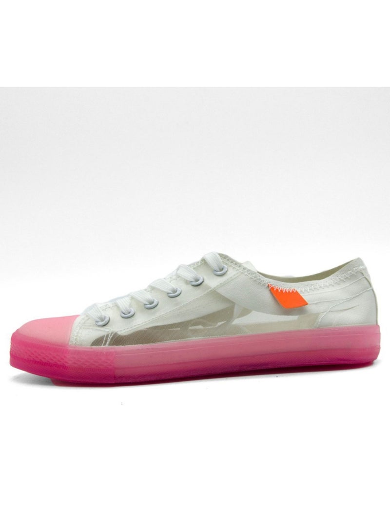Zapatillas poco transparentes Kebello Rosa - Kiabi