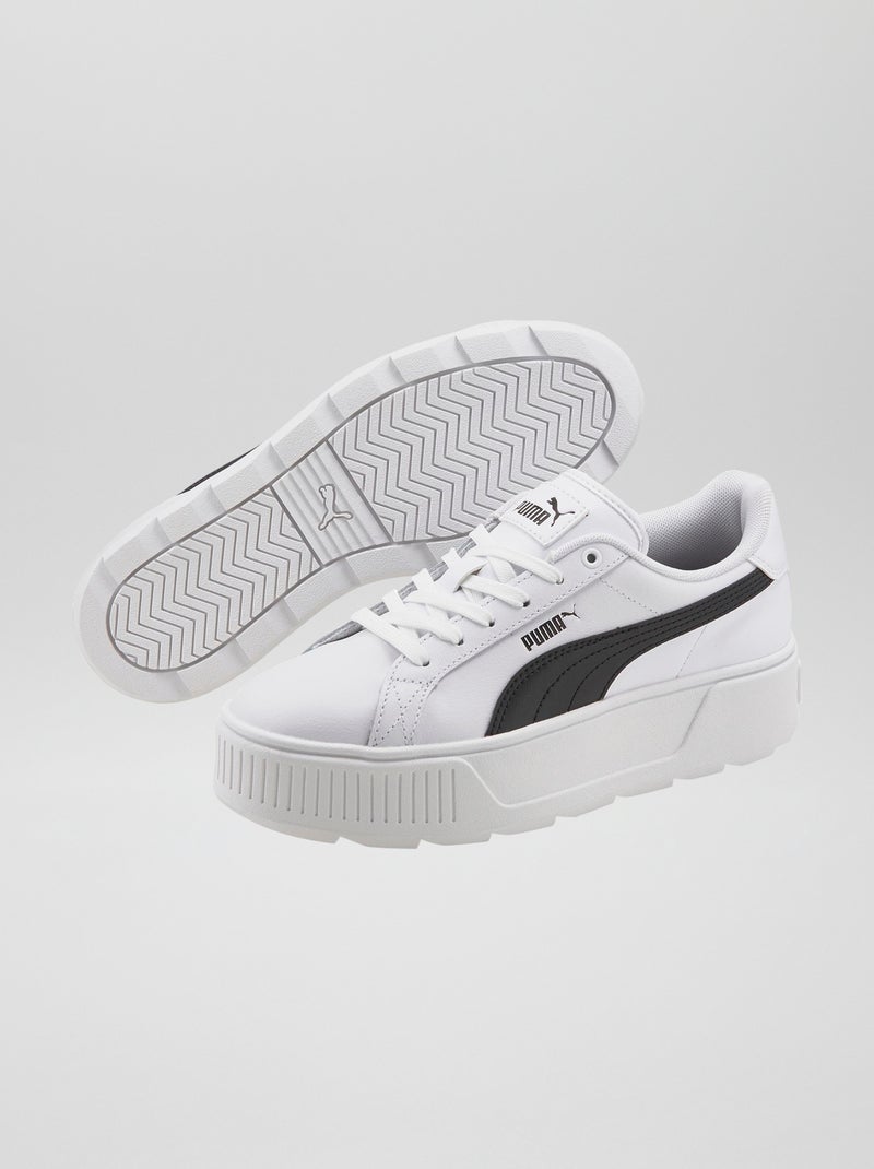 Zapatillas 'Puma' 'Karmen' con suela gruesa BLANCO - Kiabi