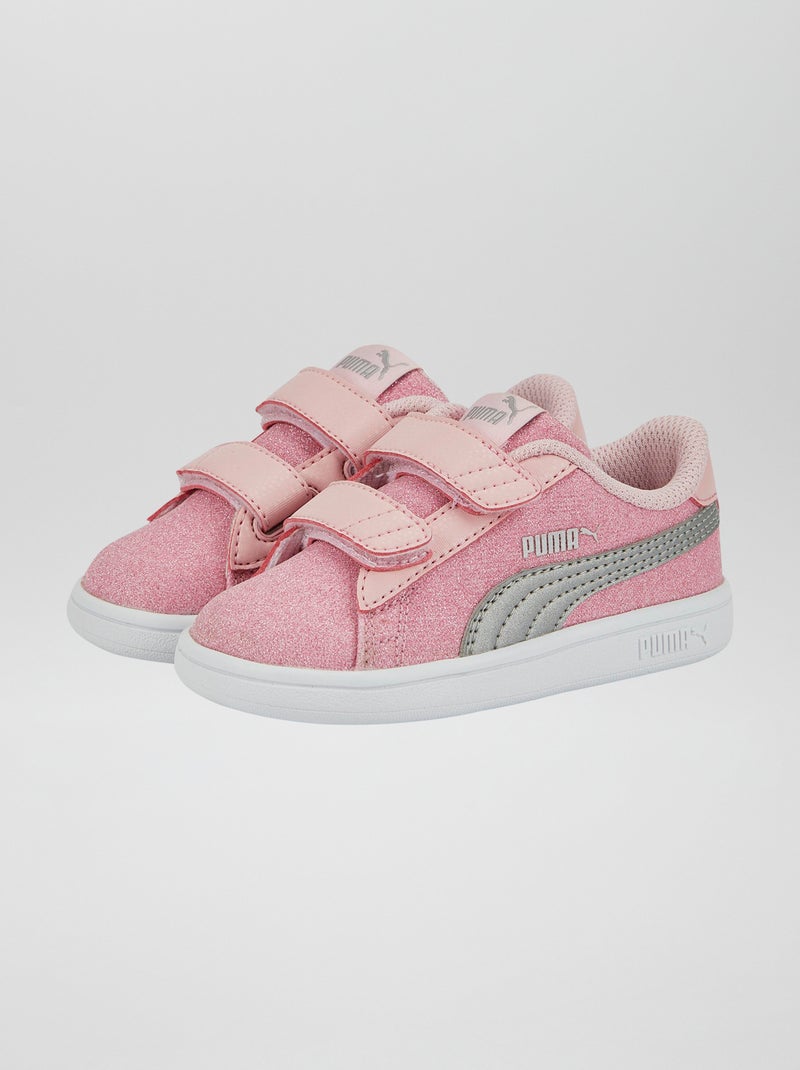 Zapatillas 'Puma' 'Smash Glam V2' GRIS - Kiabi