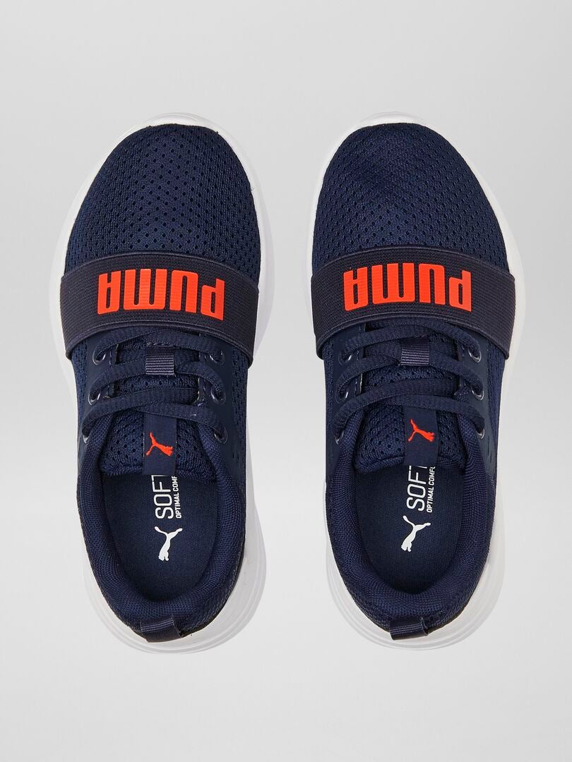 Zapatillas Puma Wired Azul Para Niño