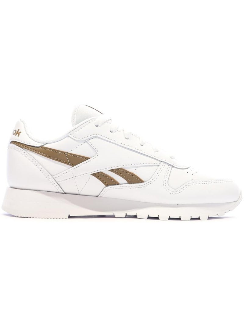 Zapatillas Reebok Classic Leather para mujer Blanco Marrón - Kiabi