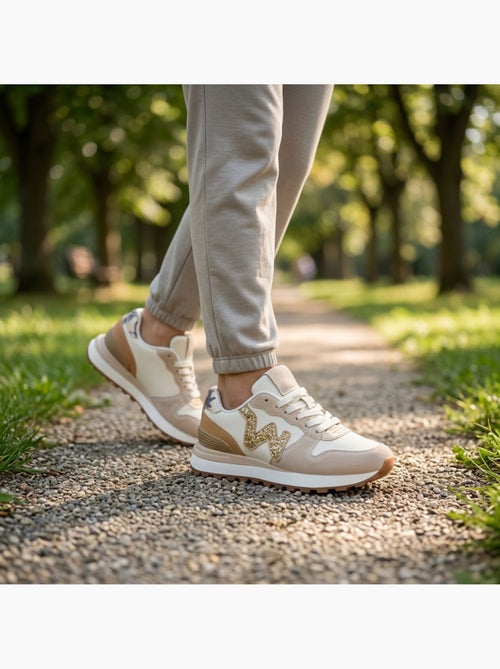 Zapatillas Runner Mujer Mesh Logo OZABI W 4 Colores - Kiabi