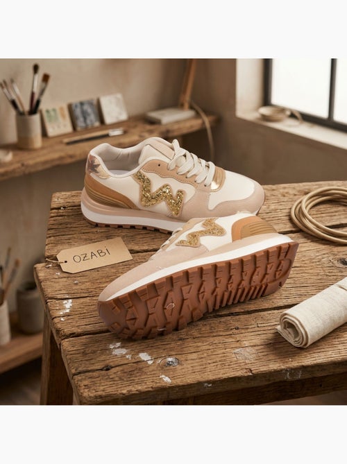 Zapatillas Runner Mujer Mesh Logo OZABI W 4 Colores - Kiabi