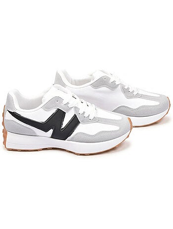 Zapatillas Runner Mujer Mesh Logo OZABI W 4 Colores