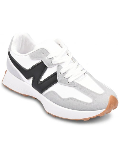 Zapatillas Runner Mujer Mesh Logo OZABI W 4 Colores - Kiabi Zapatillas Runner Mujer Mesh Logo OZABI W 4 Colores - Kiabi