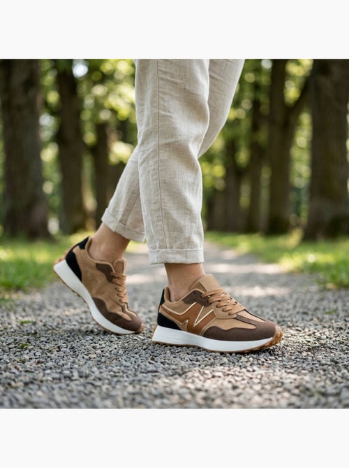 Zapatillas Runner Mujer Mesh Logo OZABI W 4 Colores - Kiabi Zapatillas Runner Mujer Mesh Logo OZABI W 4 Colores - Kiabi