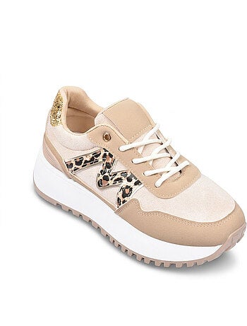 Zapatillas Runner Mujer Mesh Logo W 4 Colores OZABI