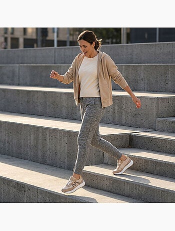 Zapatillas Runner Mujer Mesh Logo W 4 Colores OZABI
