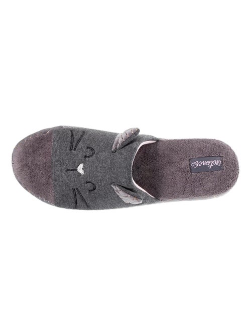 Zapatillas sandalias en jersey y suela con tacos mujer Isotoner - Kiabi