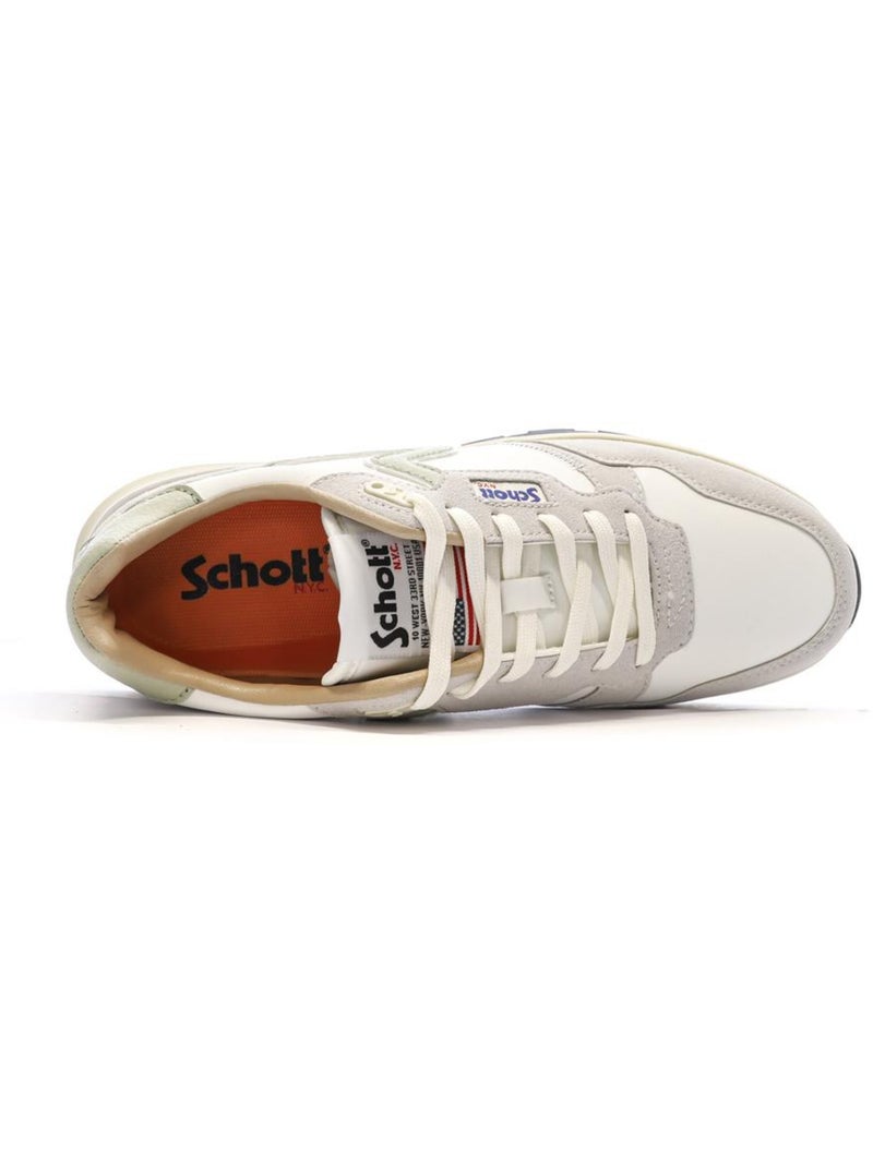 Zapatillas Schott para Hombre Blanco - Kiabi
