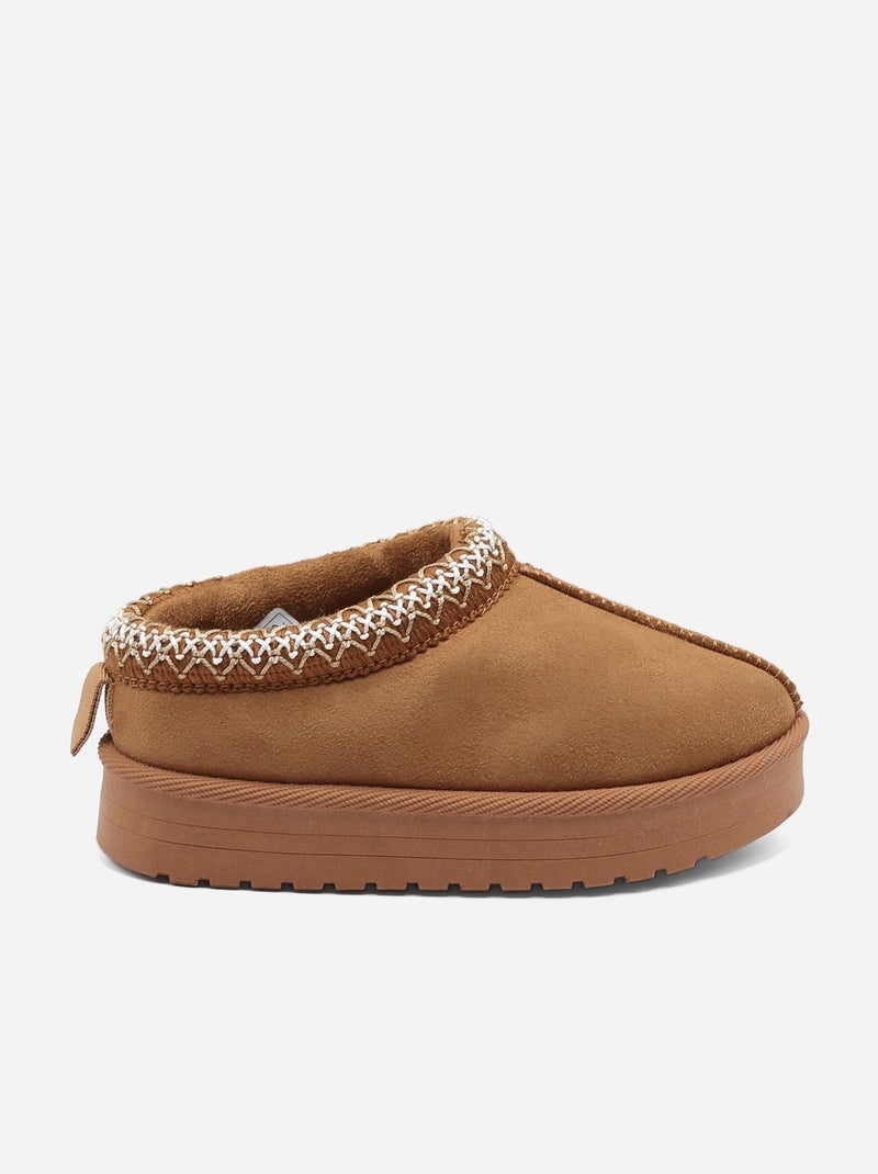 Zapatillas sin cordones Camel - Kiabi