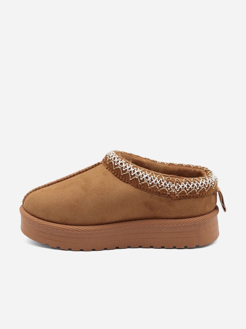 Zapatillas sin cordones Camel - Kiabi