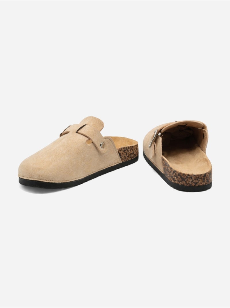 Zapatillas sin cordones Crema - Kiabi