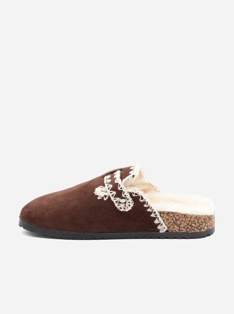 Zapatillas sin cordones Marrón - Kiabi
