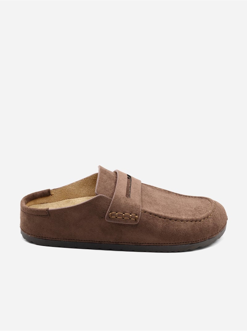 Zapatillas sin cordones Marrón - Kiabi