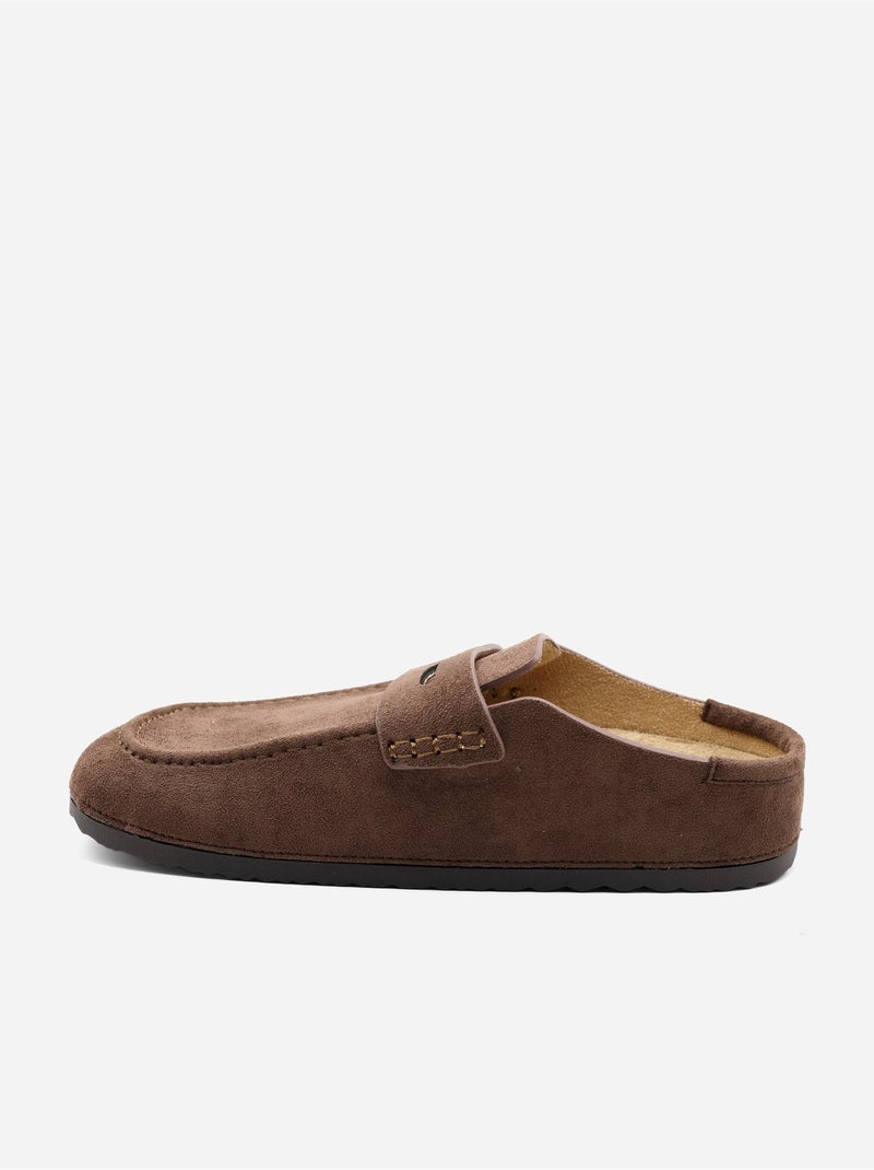 Zapatillas sin cordones Marrón - Kiabi