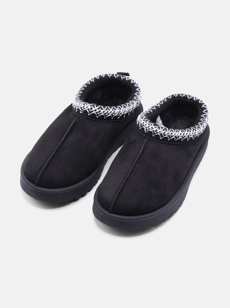 Zapatillas sin cordones Negro - Kiabi