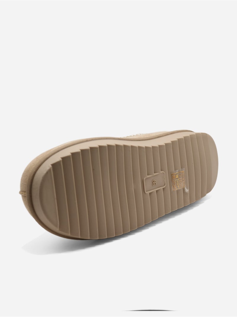 Zapatillas sin cordones Taupe - Kiabi