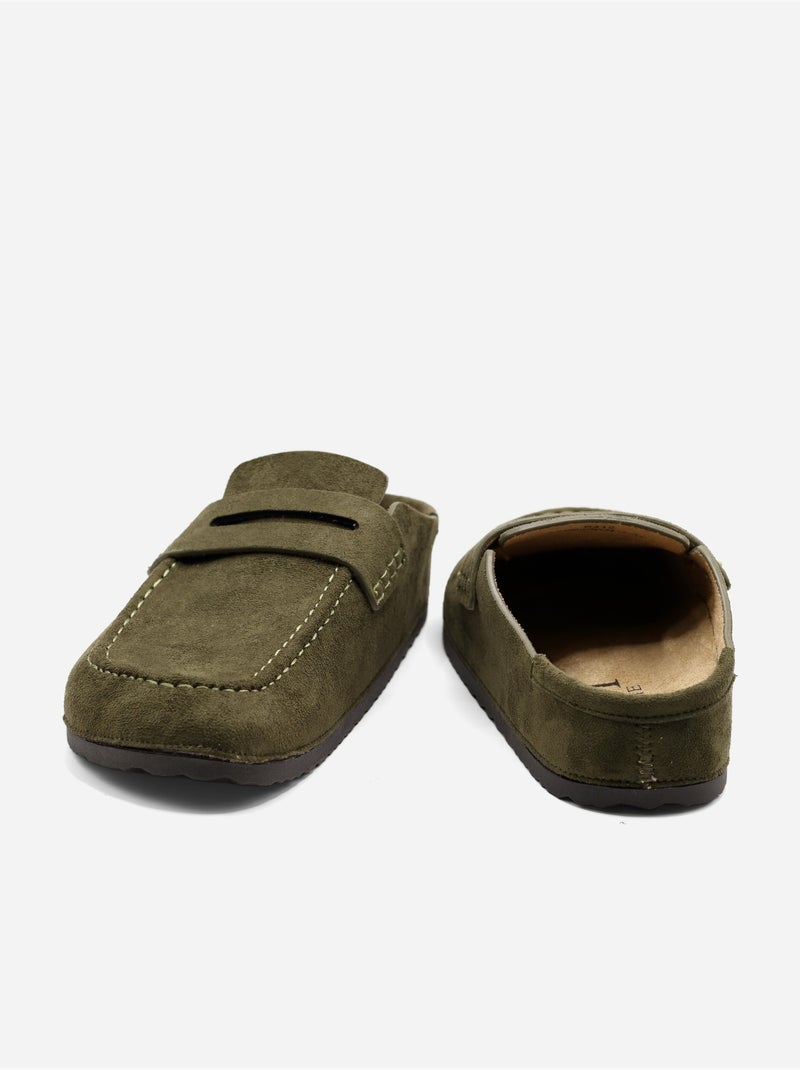 Zapatillas sin cordones Verde - Kiabi
