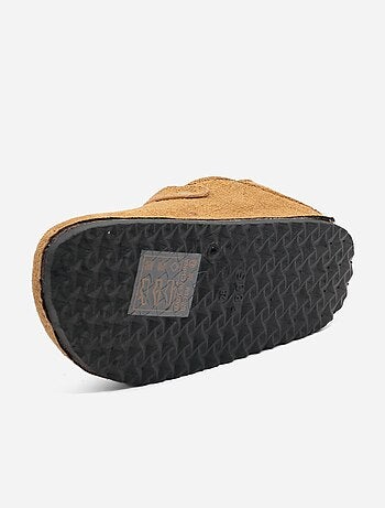 Zapatillas sin talón forradas