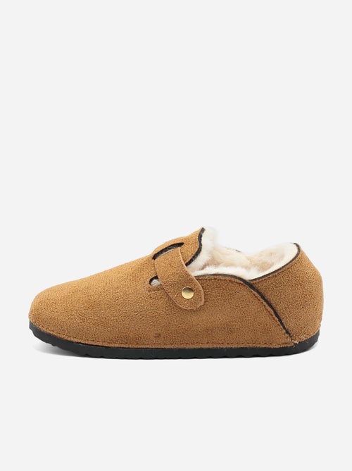 Zapatillas sin talón forradas - Kiabi Zapatillas sin talón forradas - Kiabi