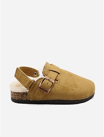 Zapatillas sin talón forradas