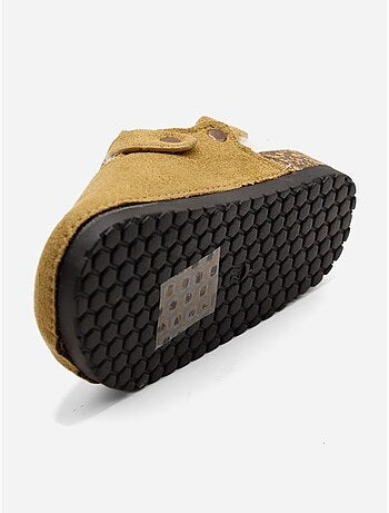 Zapatillas sin talón forradas