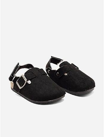 Zapatillas sin talón forradas