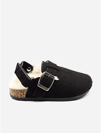 Zapatillas sin talón forradas