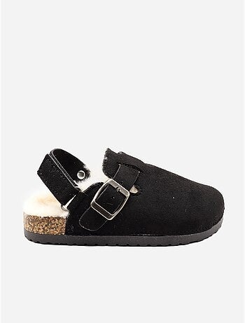 Zapatillas sin talón forradas