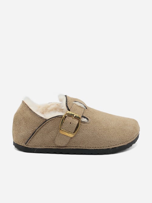 Zapatillas sin talón forradas - Kiabi Zapatillas sin talón forradas - Kiabi