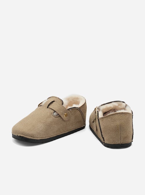 Zapatillas sin talón forradas - Kiabi Zapatillas sin talón forradas - Kiabi