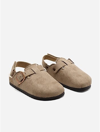 Zapatillas sin talón forradas