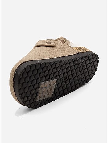 Zapatillas sin talón forradas