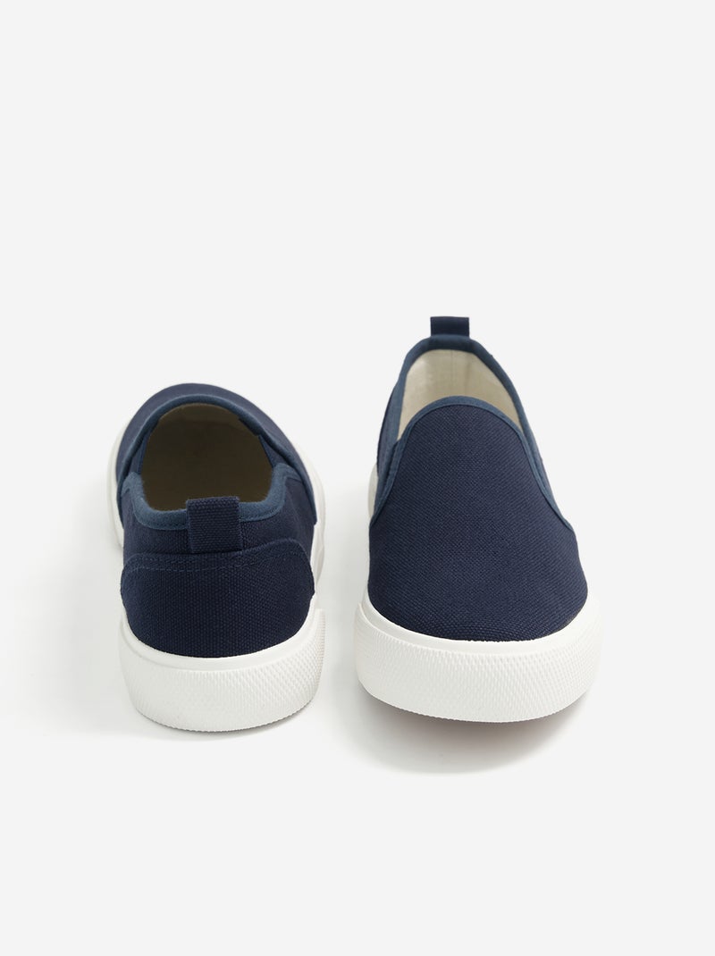 Zapatillas slip-on Azul - Kiabi
