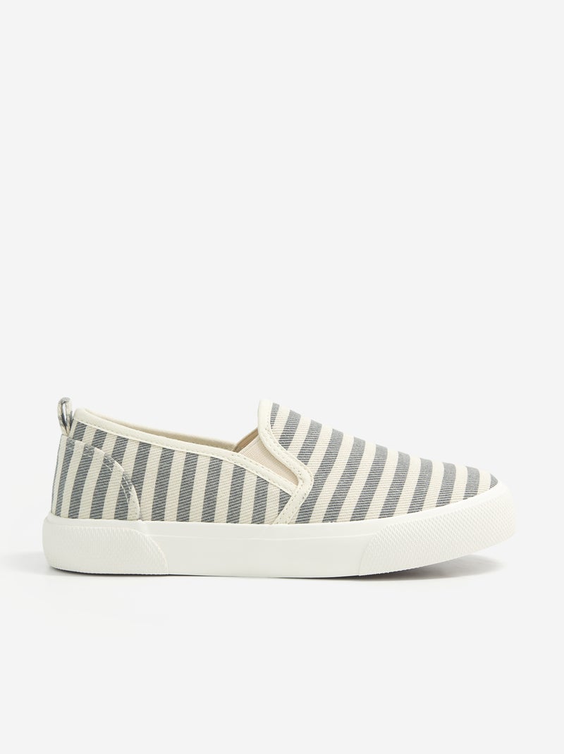 Zapatillas slip-on Azul - Kiabi