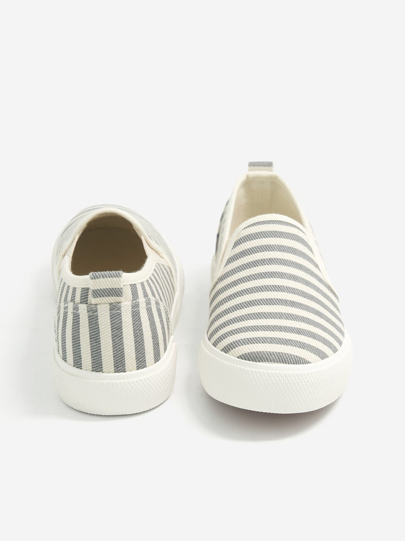 Zapatillas slip-on Azul - Kiabi