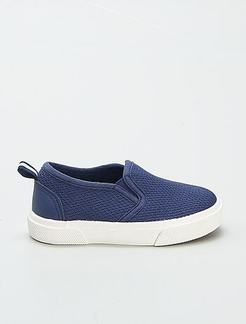 Zapatillas slip-on de tela