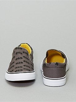 Zapatillas slip on de tela 'Batman' 'DC Comics' - Kiabi