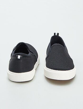 Zapatillas slip-on de tela