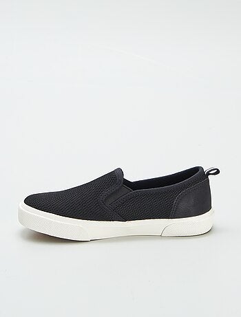 Zapatillas slip-on de tela