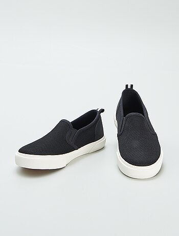 Zapatillas slip-on de tela