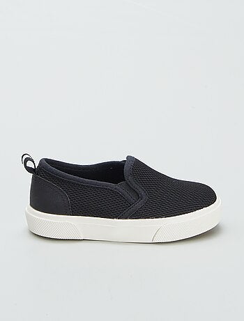 Zapatillas slip-on de tela