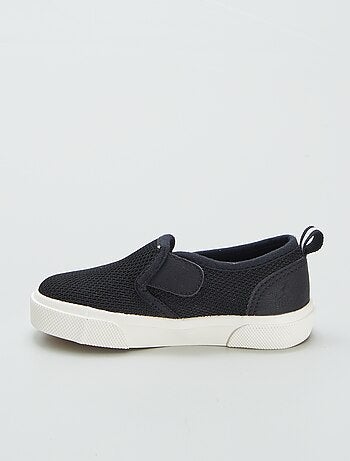 Zapatillas slip-on de tela