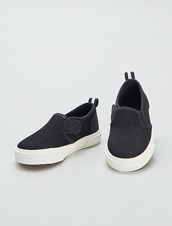 Zapatillas slip-on de tela
