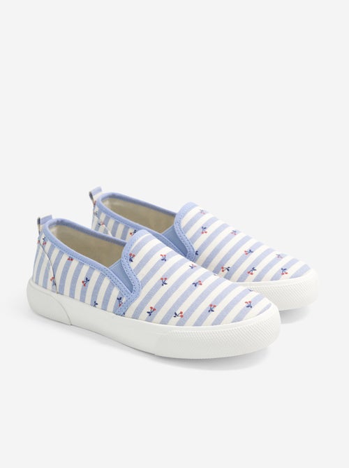 Zapatillas slip-on estampadas - Kiabi Zapatillas slip-on estampadas - Kiabi