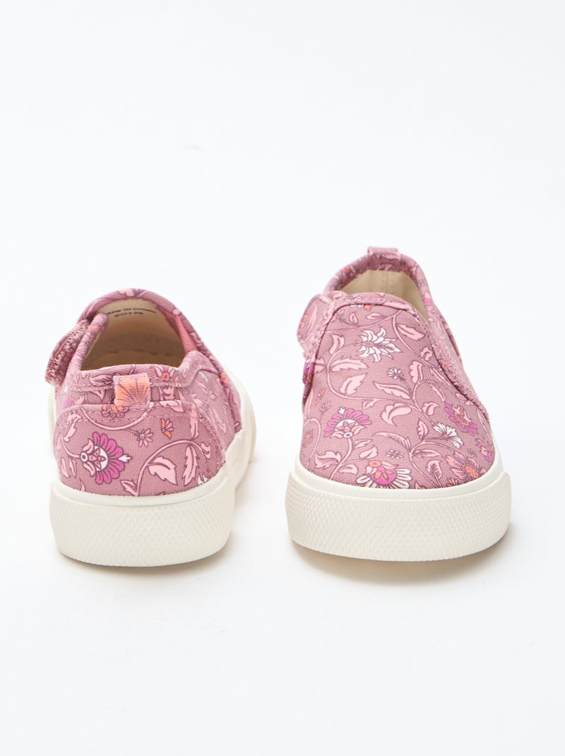 Zapatillas slip-on Rosa - Kiabi