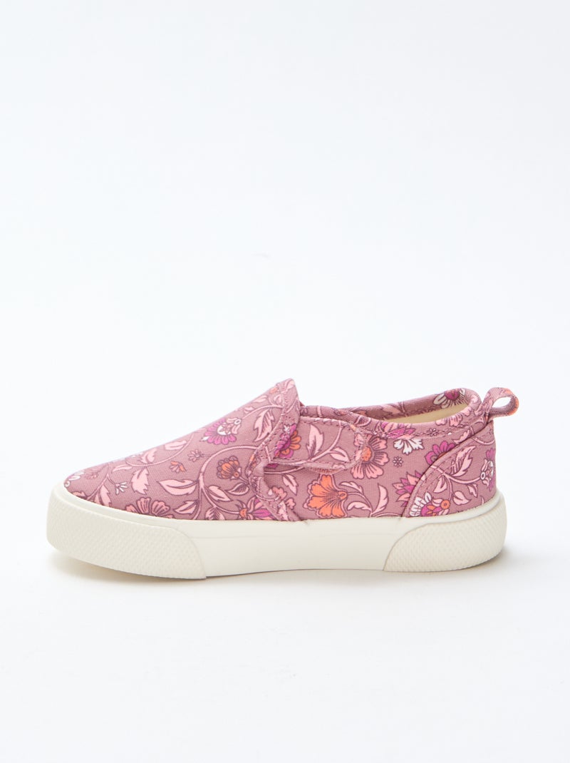 Zapatillas slip-on Rosa - Kiabi
